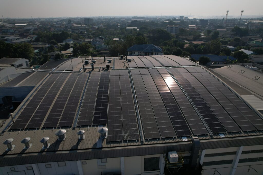 ติดตั้ง Solar Rooftop โรงงานอุตสาหกรรม หลายอาคาร จังหวัดสมุทรปราการ