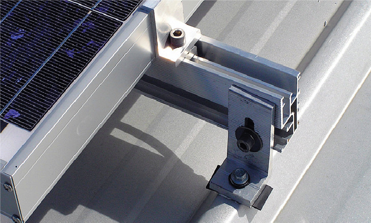 อุปกรณ์ End Clamp Mid Clamp อลูมิเนียม สำหรับระบบ Solar Mounting