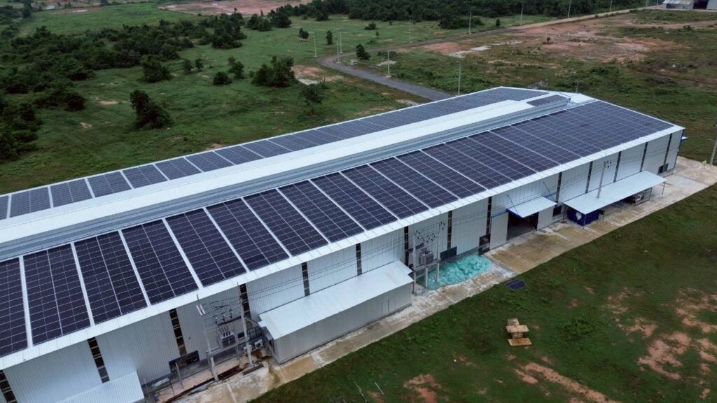 ผลงานติดตั้ง Solar Rooftop 530 kWp โรงงาน สมุทรปราการ